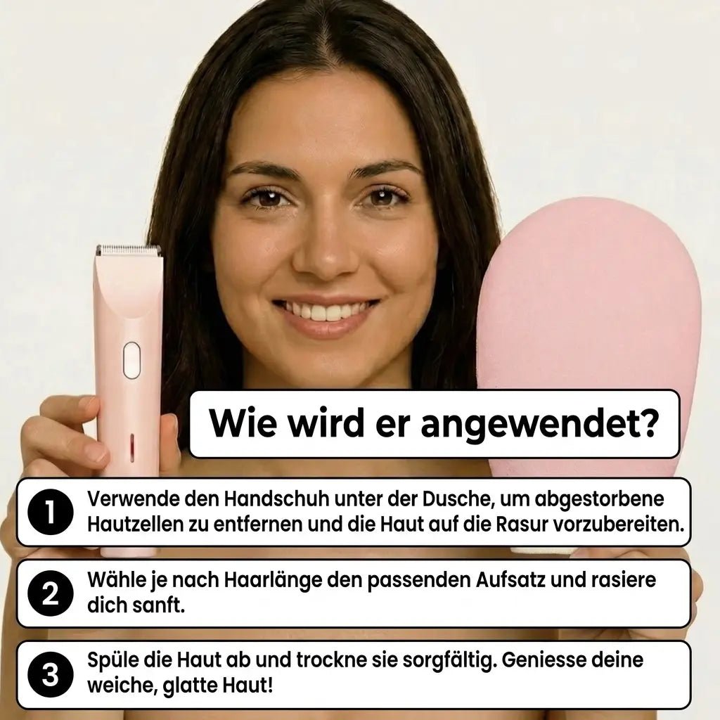 Belloria™ 2-in-1-Rasierer für Bikinizone und Körper - Belloria