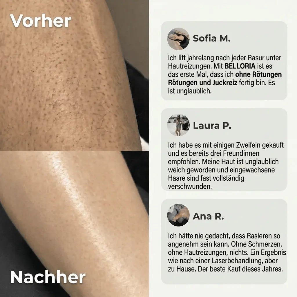Belloria™ 2-in-1-Rasierer für Bikinizone und Körper - Belloria