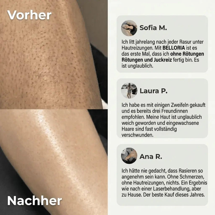 Belloria™ 2-in-1-Rasierer für Bikinizone und Körper - Belloria